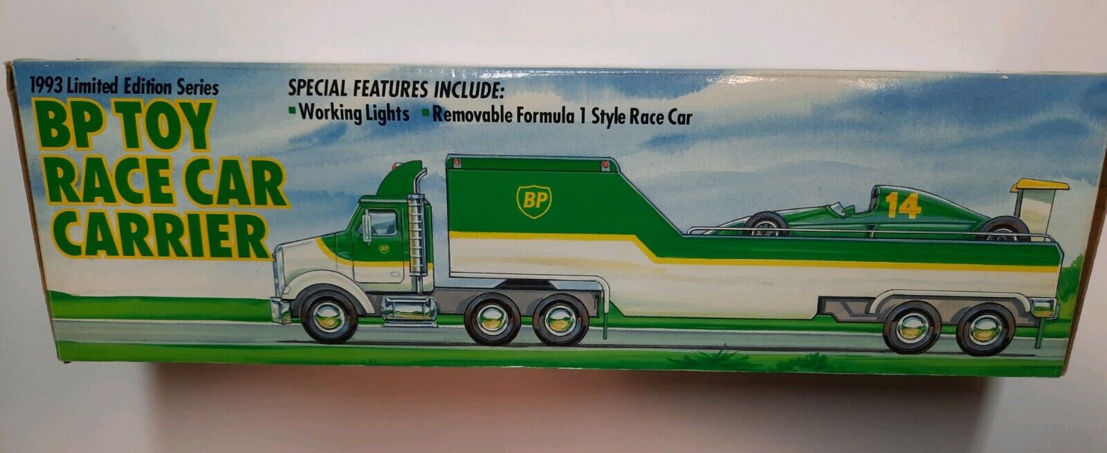 1993 Bp Toy Race Car Carrier