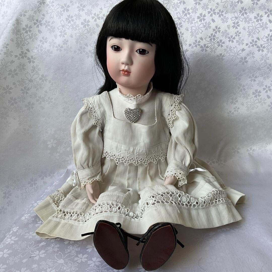 42cm (16.53”) Ichimatsu Dolls Japanese Kimono Kids Doll Antiques Vintage R9536
