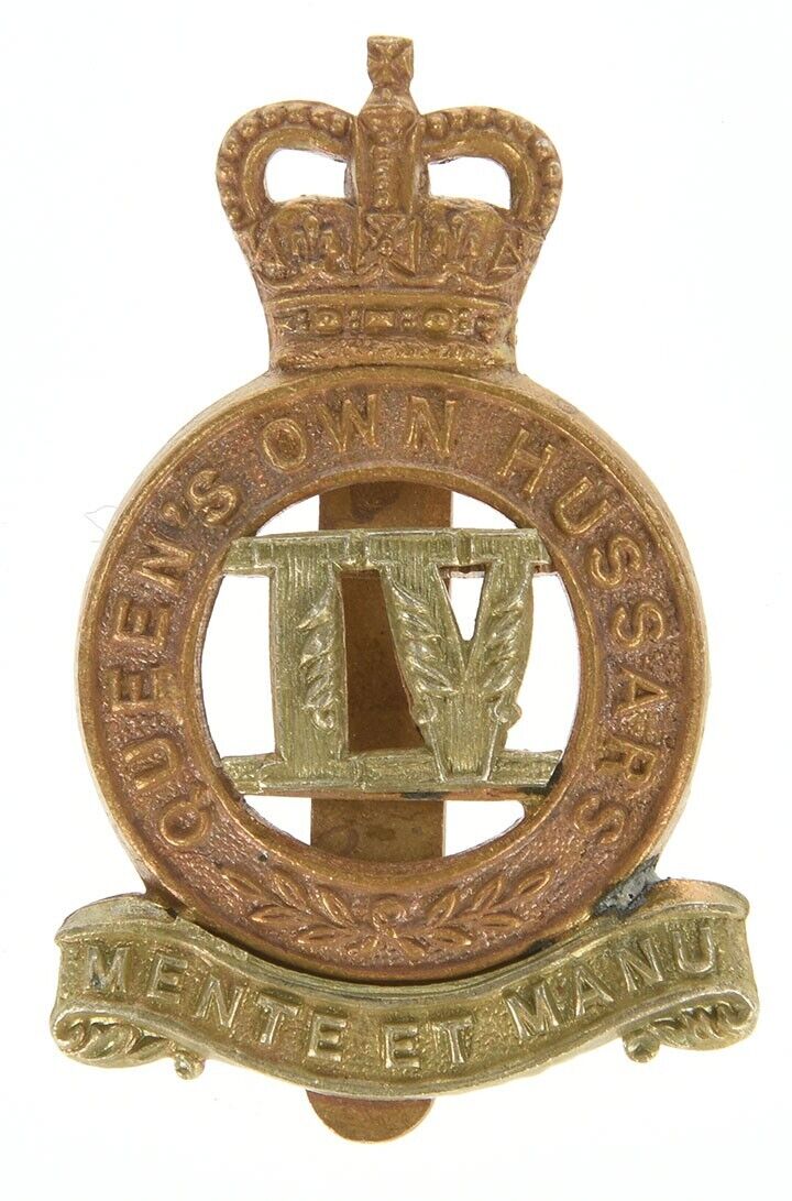 4th Queen's Own Hussars Cap Badge