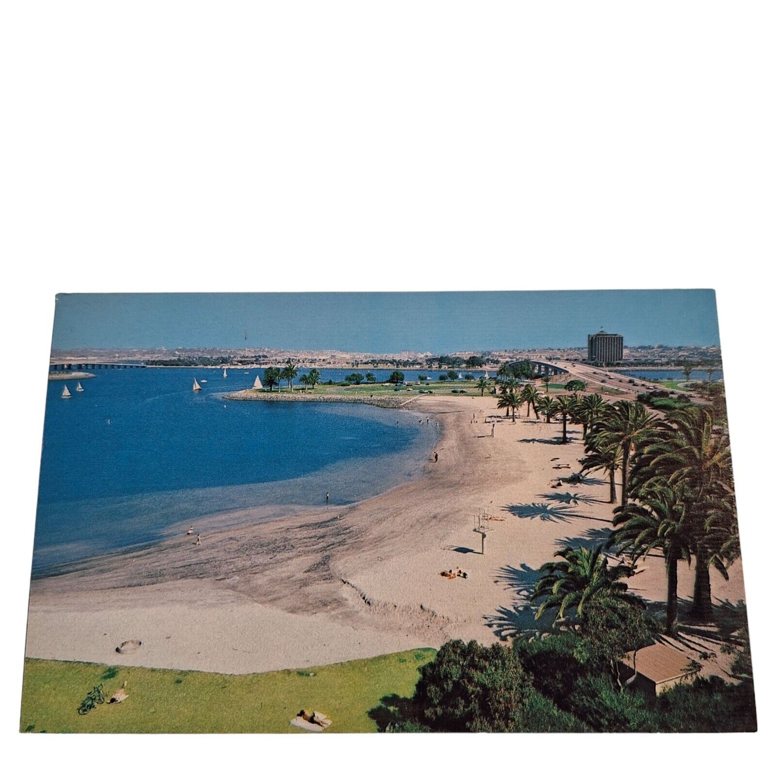 Postcard Mission Bay Park San Diego California Chrome Unposted