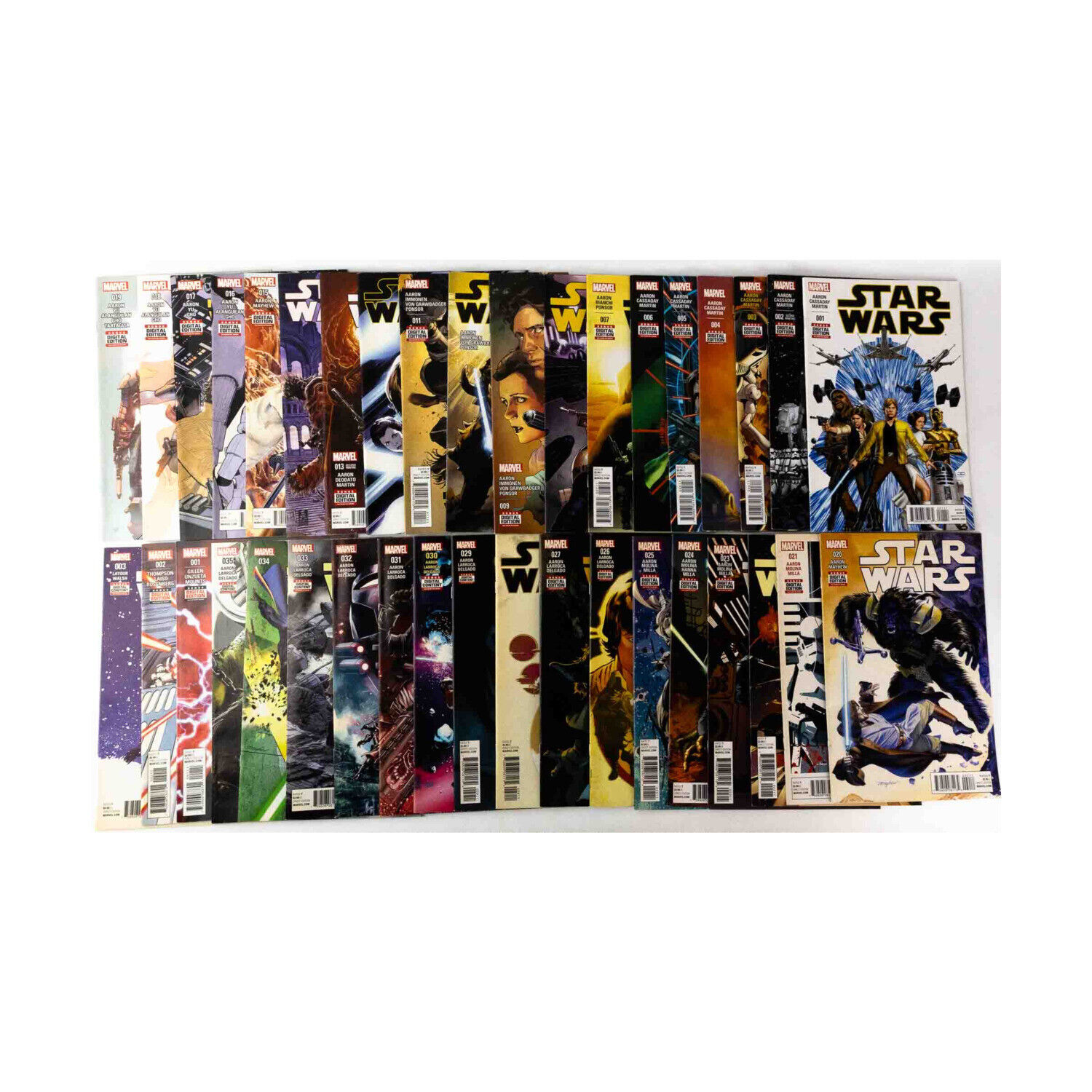 Marvel Com Star Wars  Star Wars (2015) Collection - Issues #1-35 + Annuals VG+
