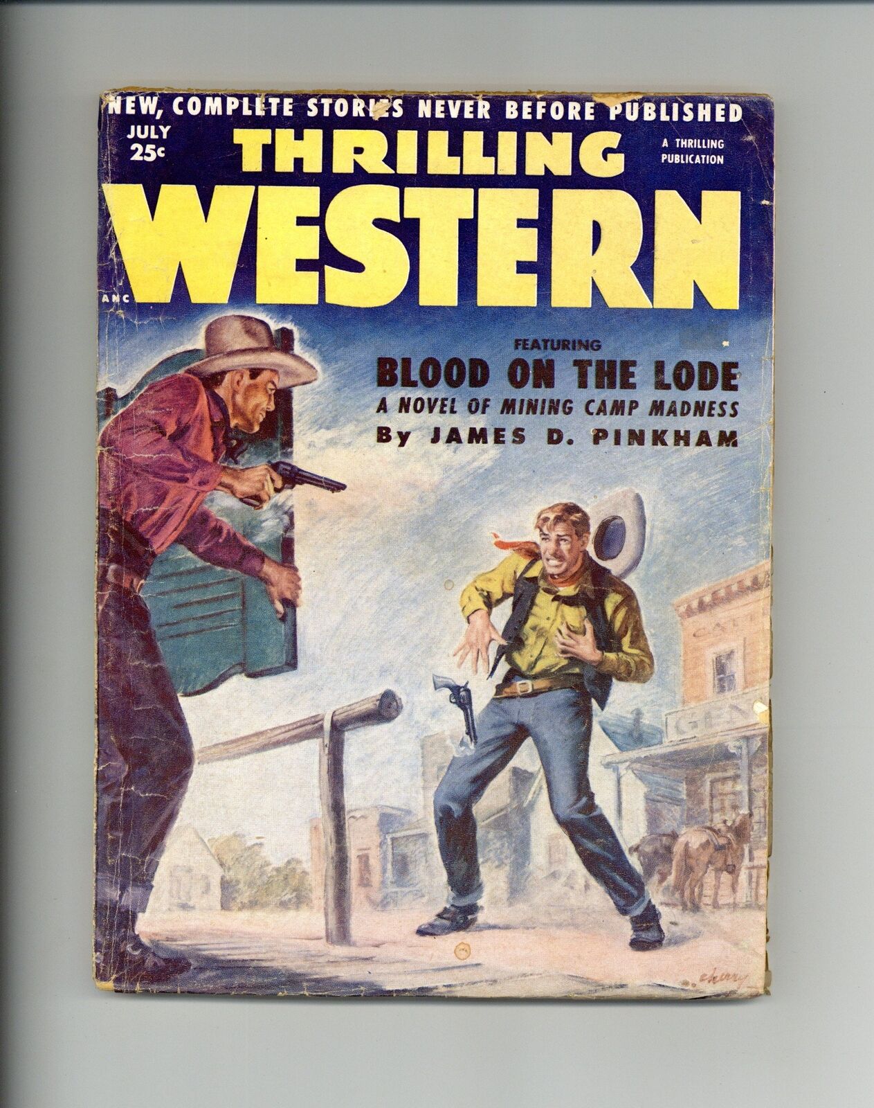Thrilling Western Pulp Jul 1952 Vol. 66 #3 VG