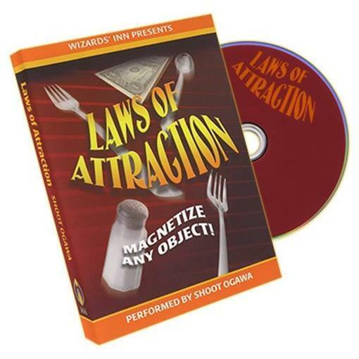Laws of Attraction by Shoot Ogawa - DVD - Magic Tricks