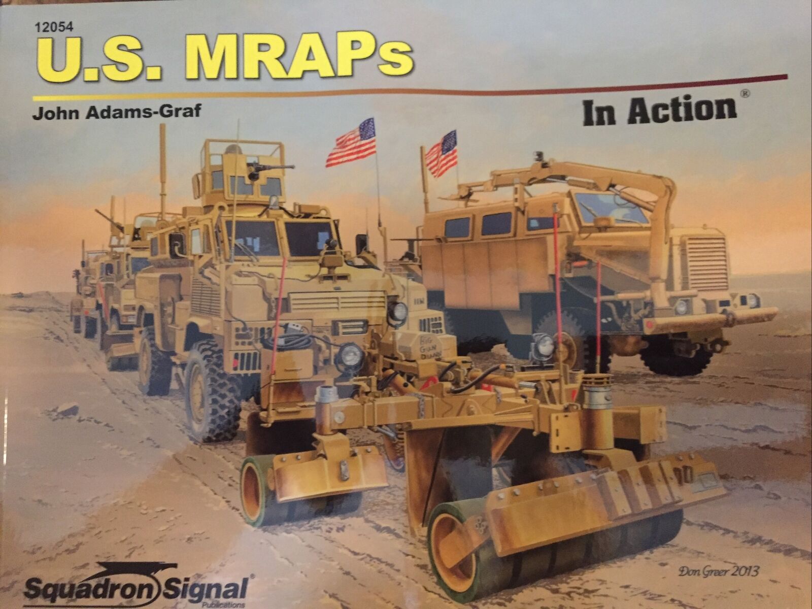 12054 U.S. MRAPs in Action    Squadron Signal   Excellent Condition