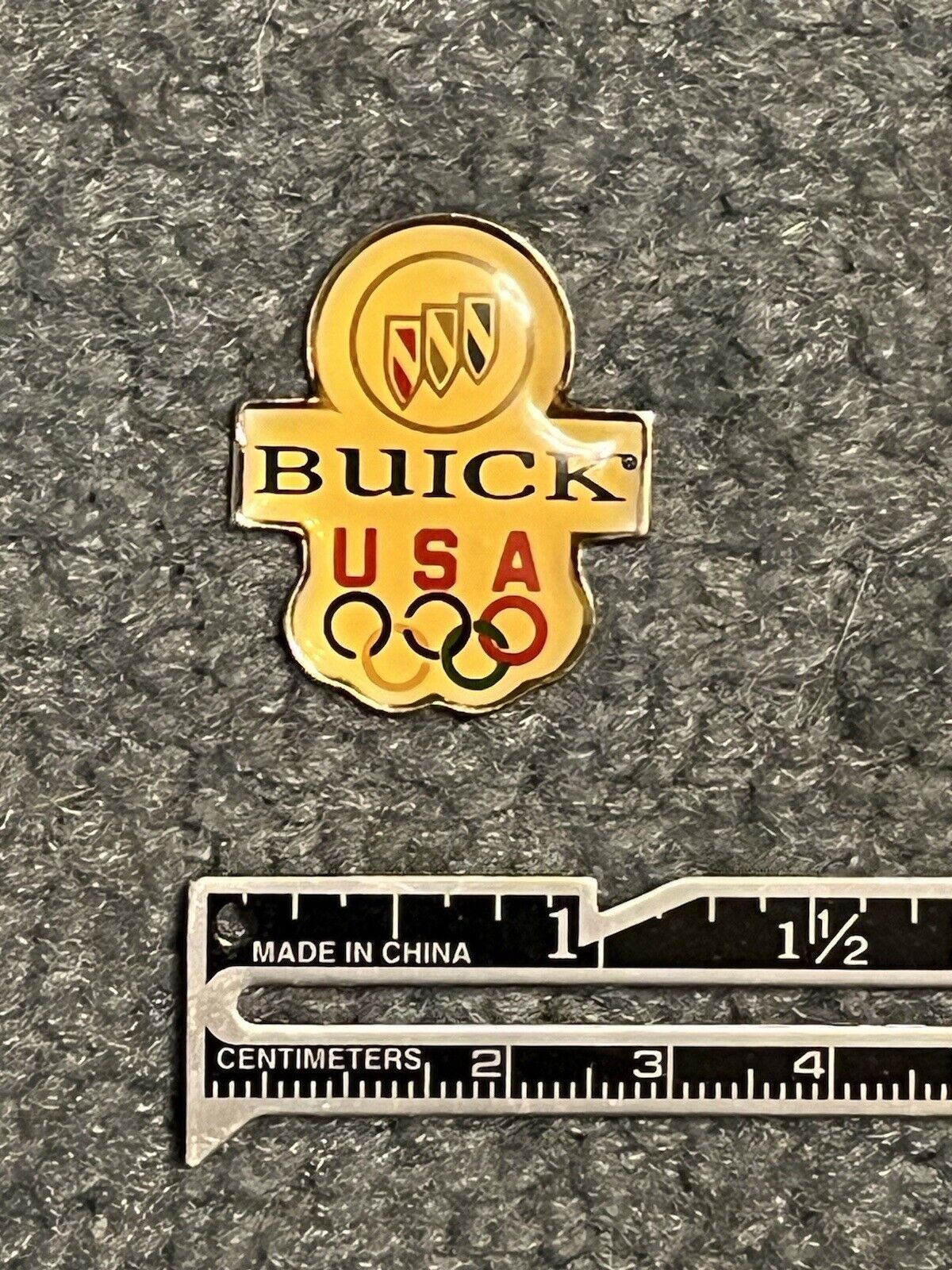 Buick USA Olympics Hat Lapel Pin