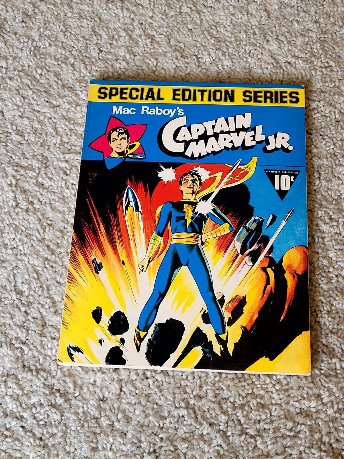 MAC RABOY\'S CAPTAIN MARVEL JR SPECIAL EDITION SERIES SOFTCOVER 1975