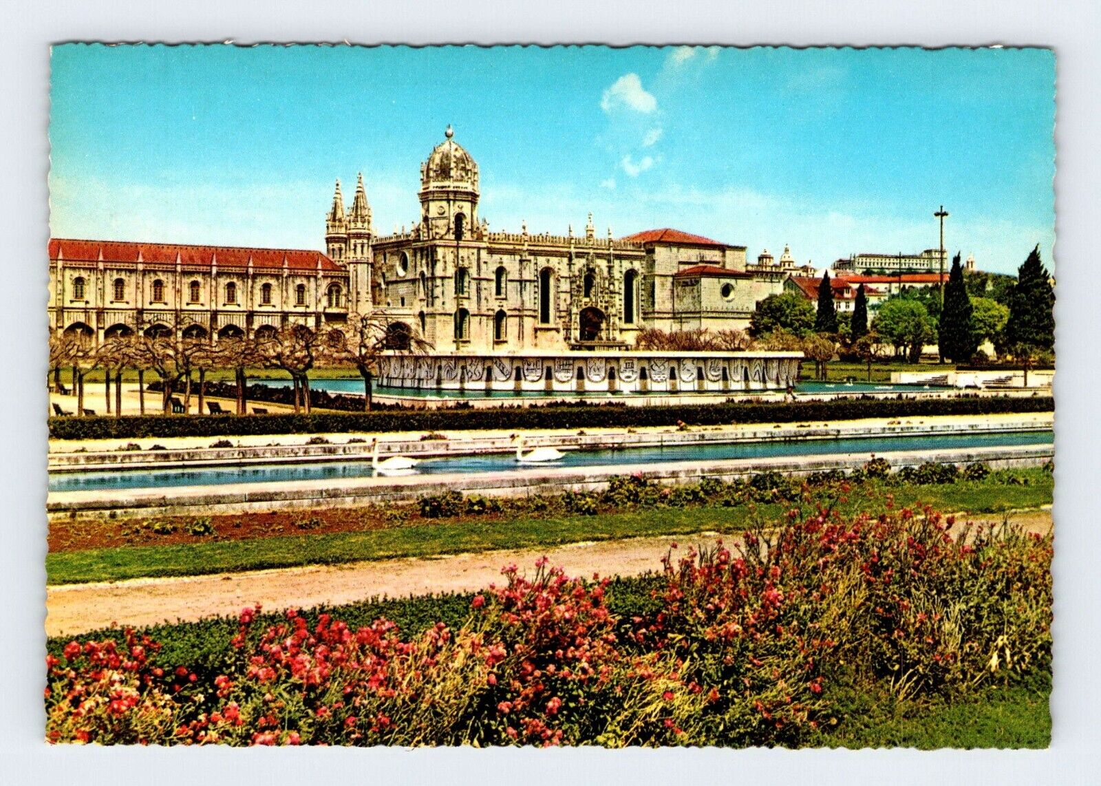 Jeronimos Monastery Lisbon Portugal Vintage 4x6 Postcard BRY31