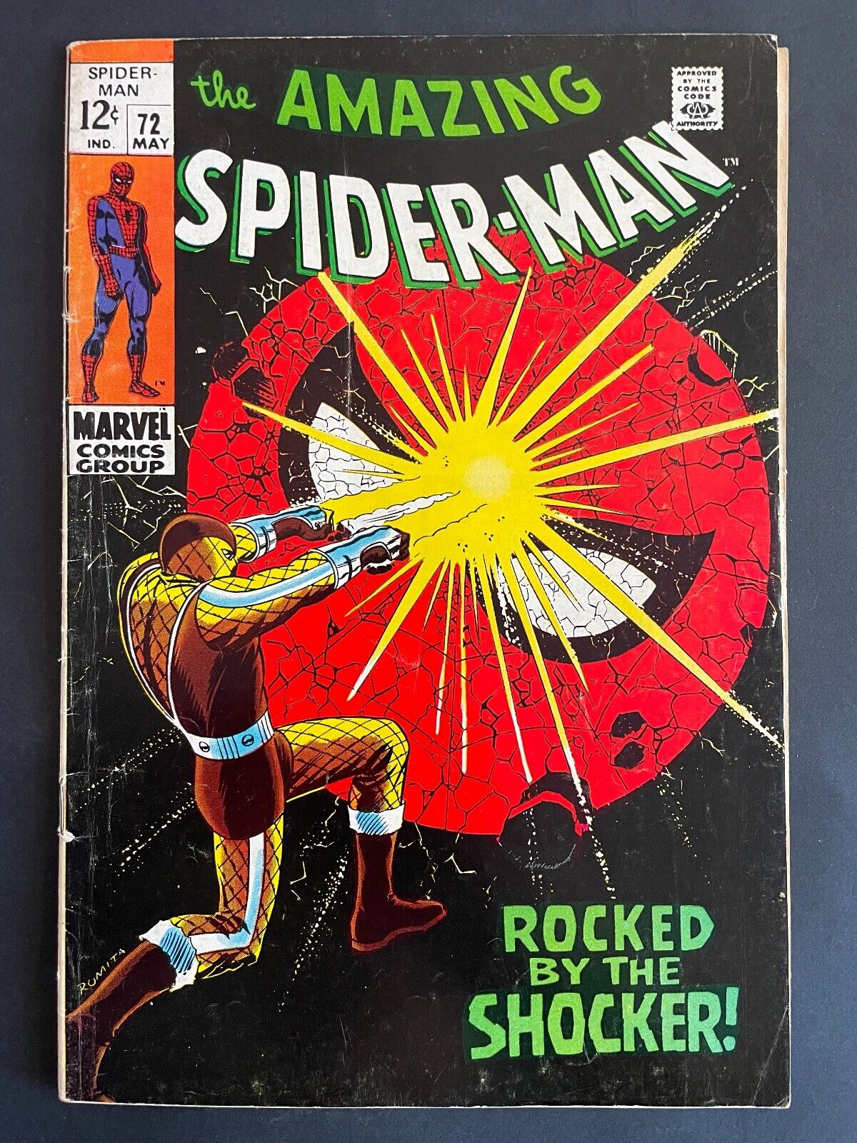 Amazing Spider-Man #72 - Shocker Marvel 1969 Comics