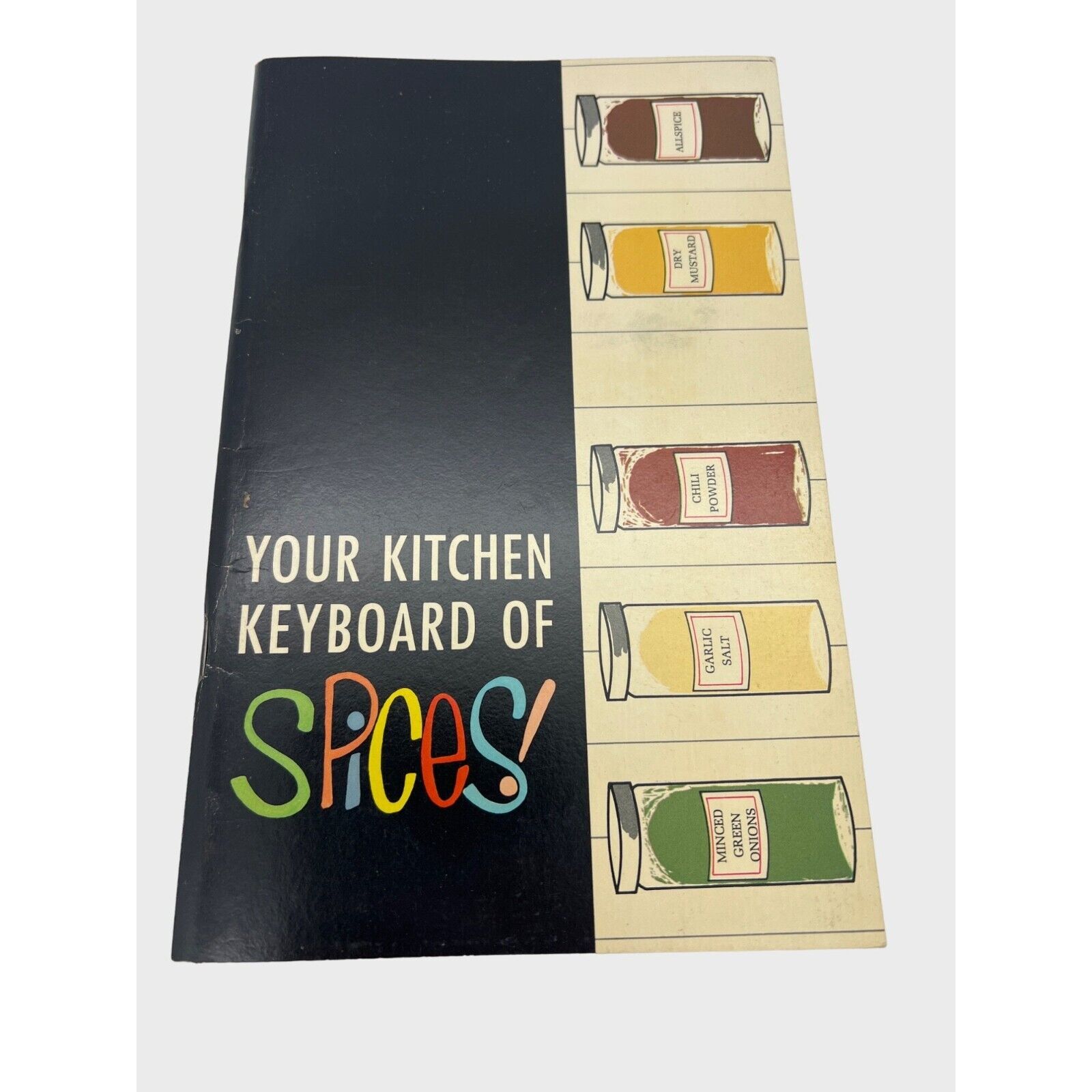 1950s Your Kitchen Keyboard of Spices Booklet RT French Co Herbs & Seasonings