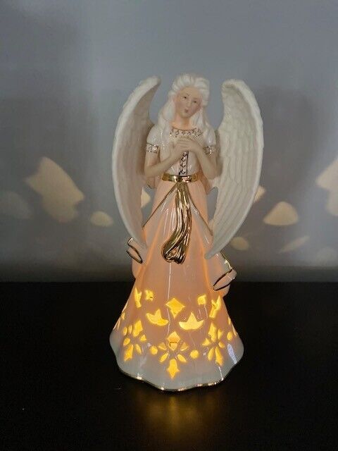 Lenox -Angelic Visions-Hope Angel- Lighted Figurine