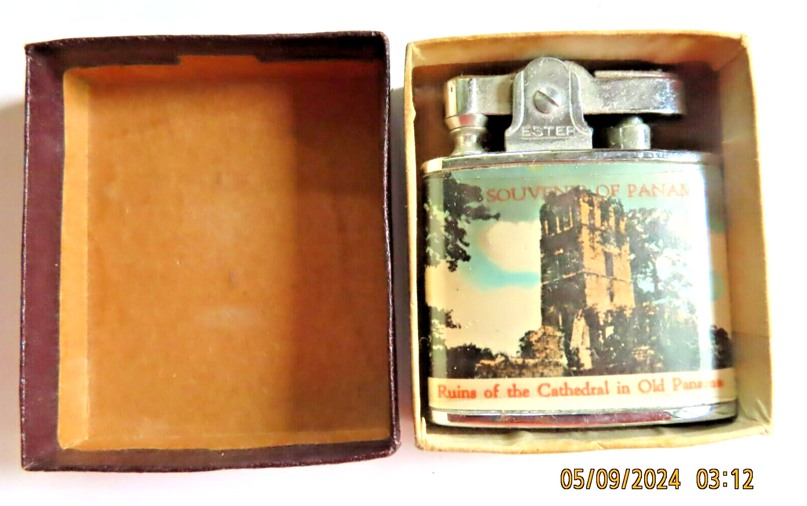 Vintage  ESTER  Cigarette Lighter \
