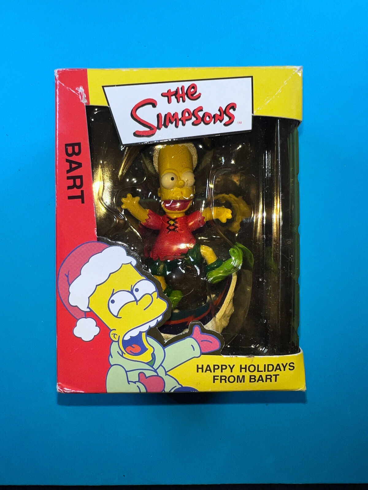 The Simpsons 2003 Happy Holidays From Bart Christmas Ornament American Greetings