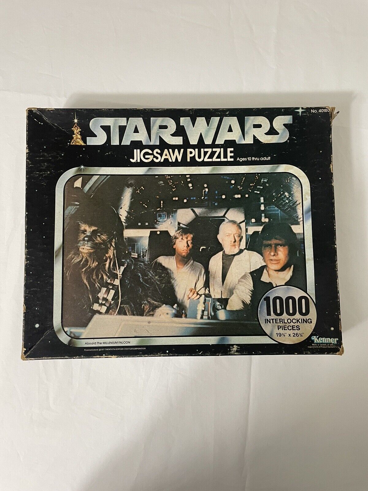 Kenner Star Wars ANH 1000 Piece Jigsaw Puzzle  MILLENIUM FALCON MISB 1977