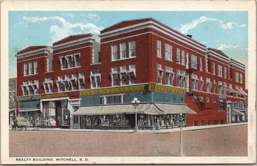 c1930s Mitchell, South Dakota Postcard 