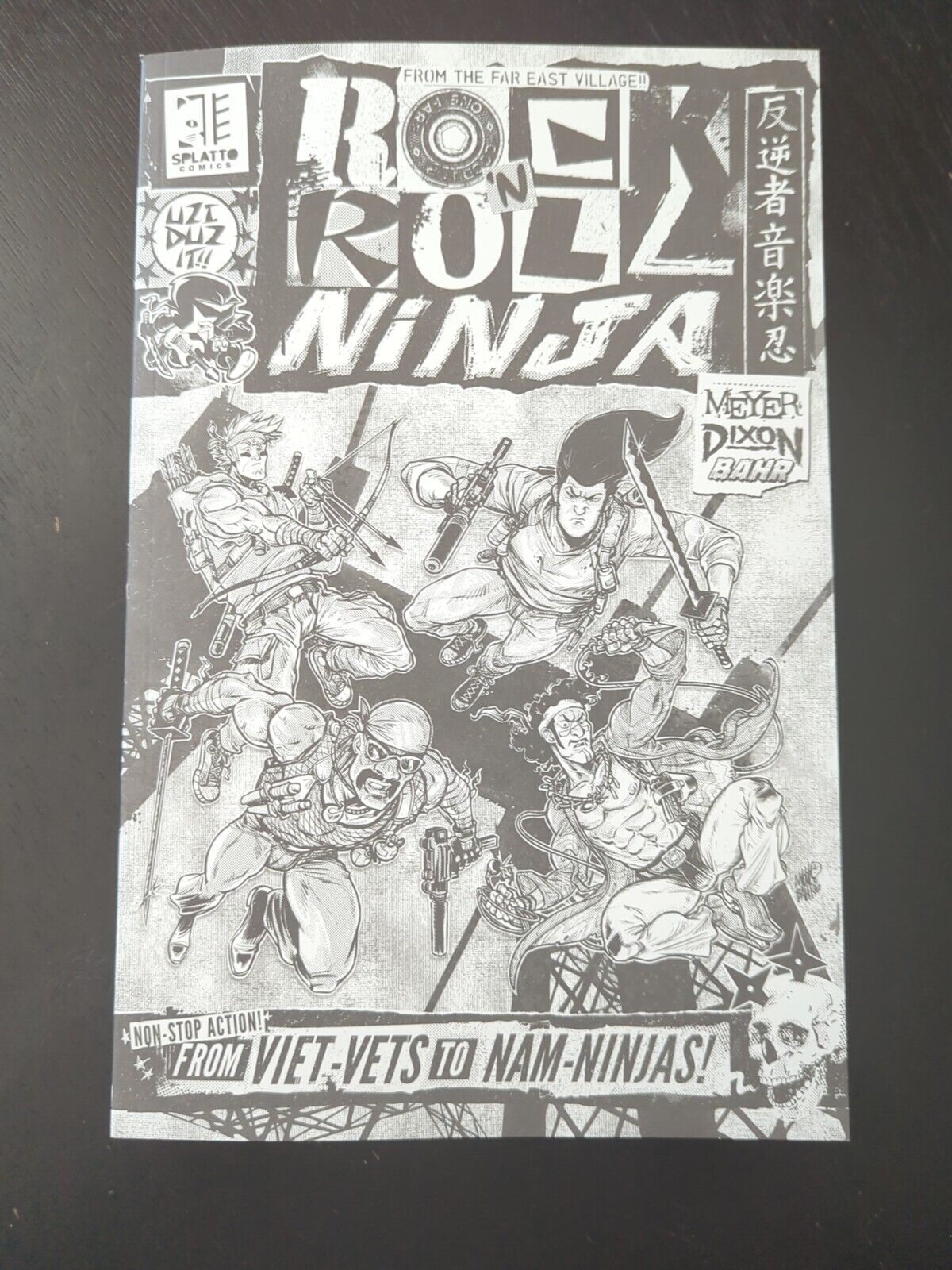 Rock n\' Roll Ninja Graphic Novel by Richard C. Meyer - BRAND NEW