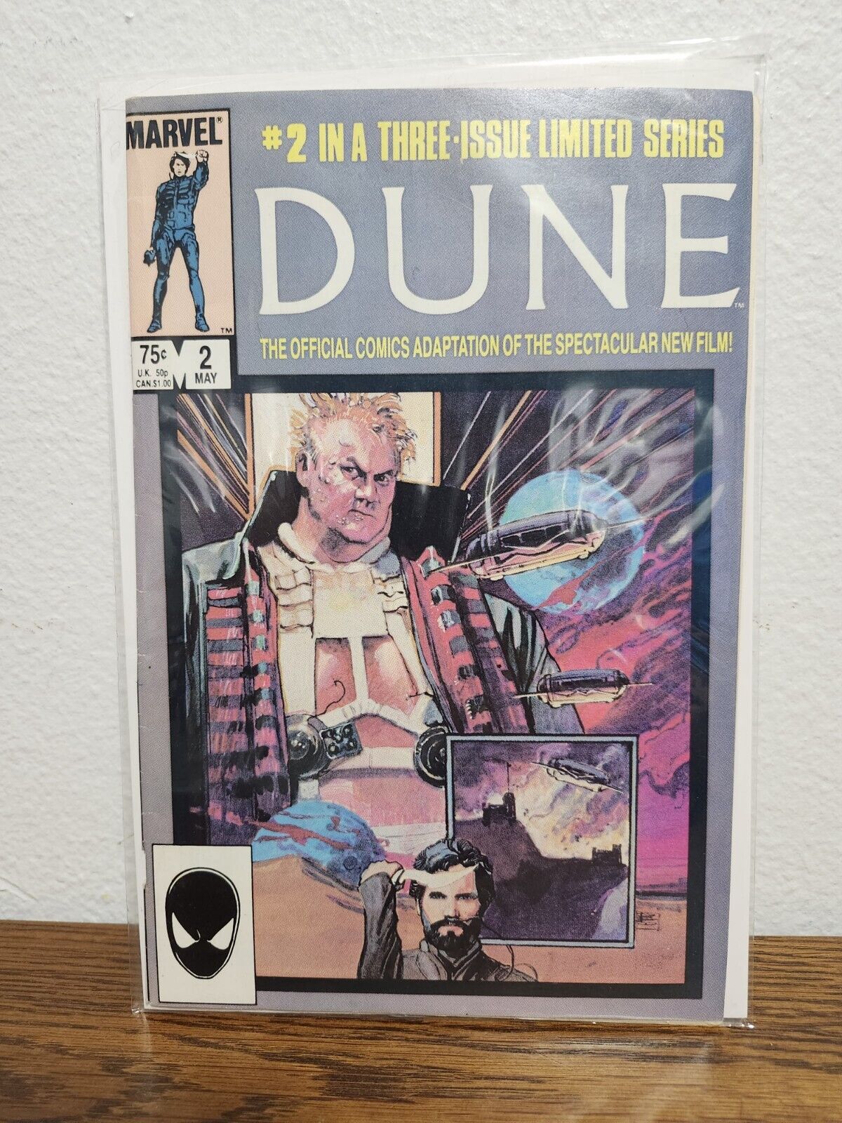 Dune (1985) #2 Movie Adaptation Comic Bill Sienkiewicz Cover & Art Ralph Macchio