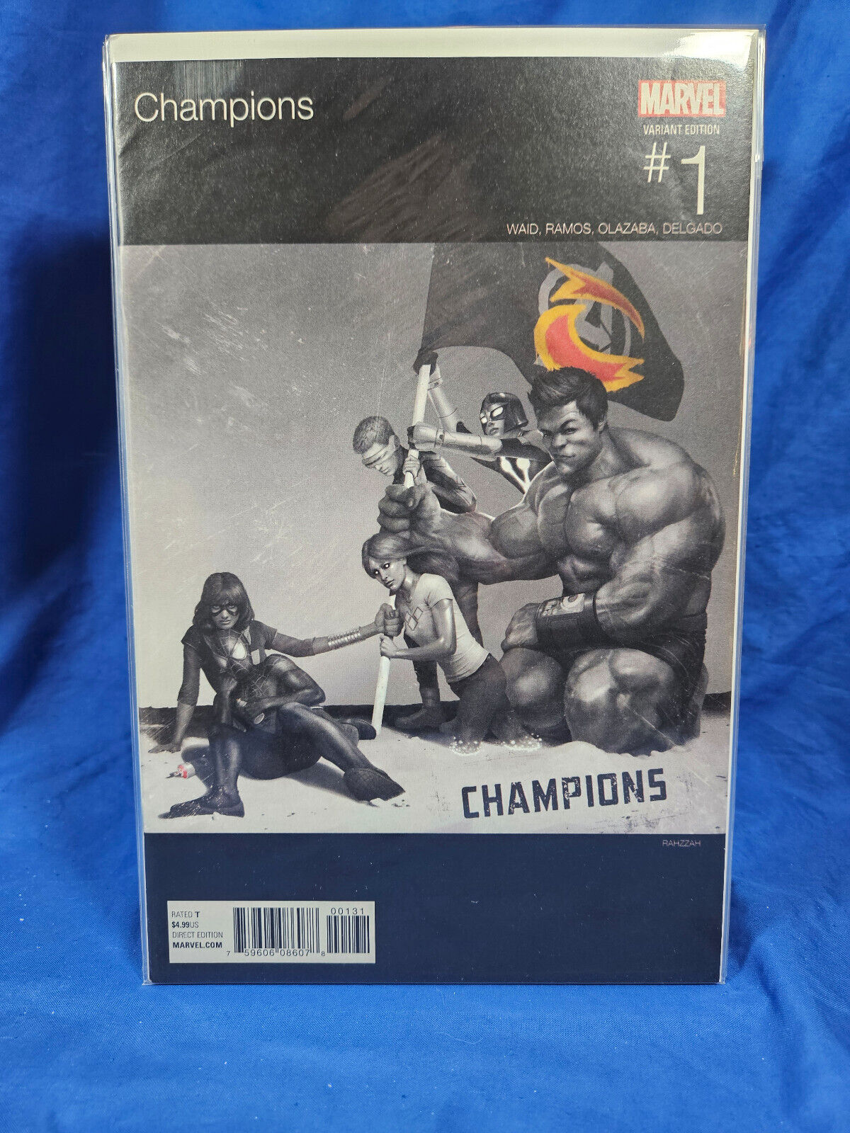 Champions #1 Hip Hop Variant Wu-Tang Clan Iron Flag Homage (Marvel) FN/VF 7.0