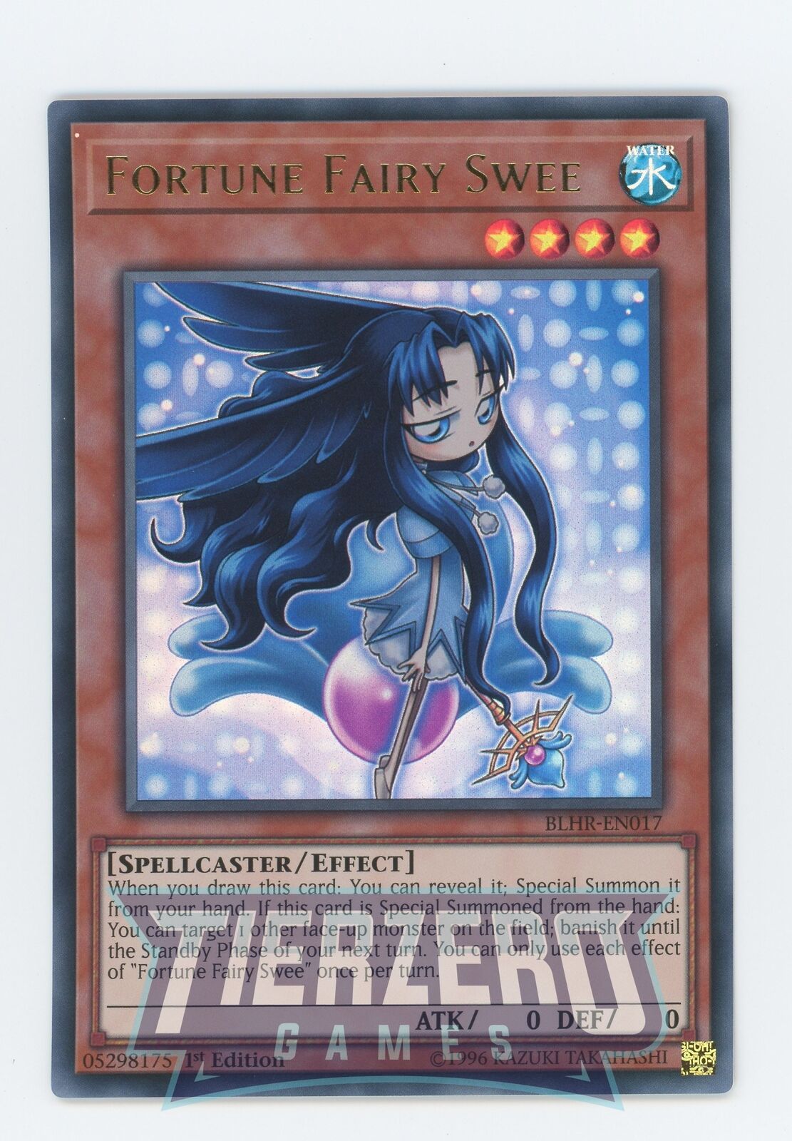 Yugioh Fortune Fairy Swee BLHR-EN017 Ultra Rare 1st Edition NM/LP