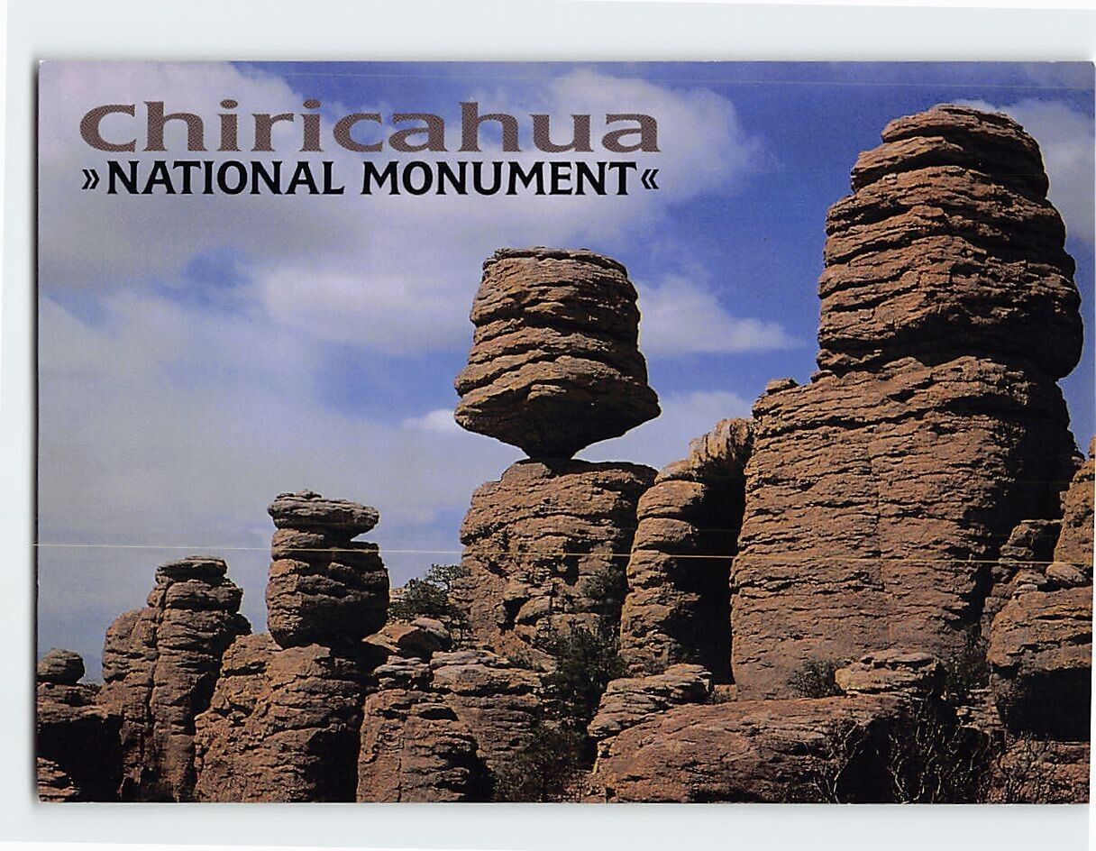 Postcard Picturesque Chiricahua National Monument Arizona USA
