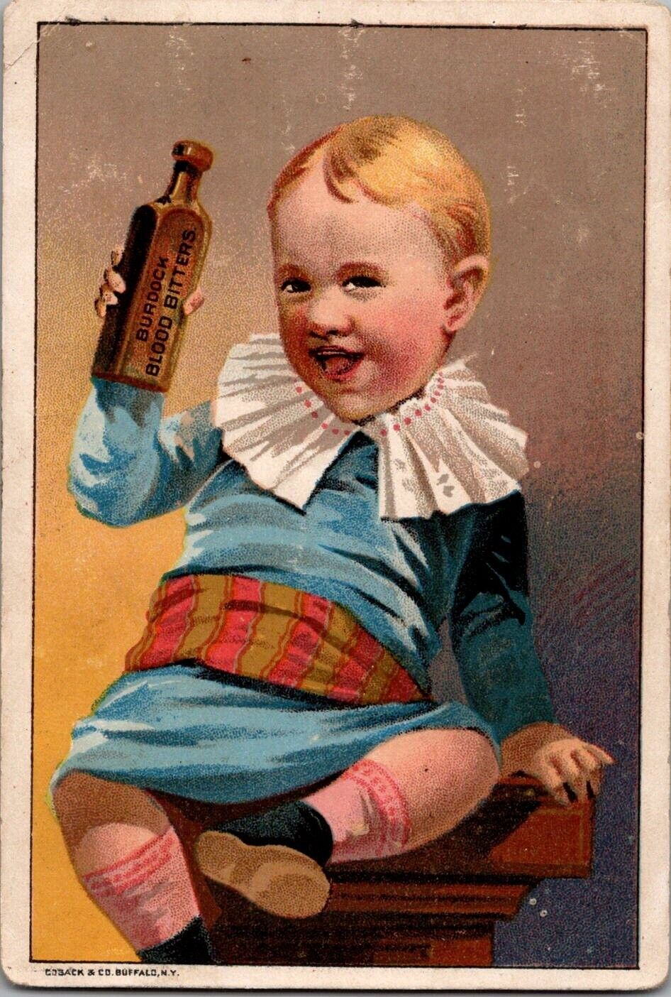 1880s Milburn & Co. Burdock Blood Bitters Quack Medicine Victorian Trade Card