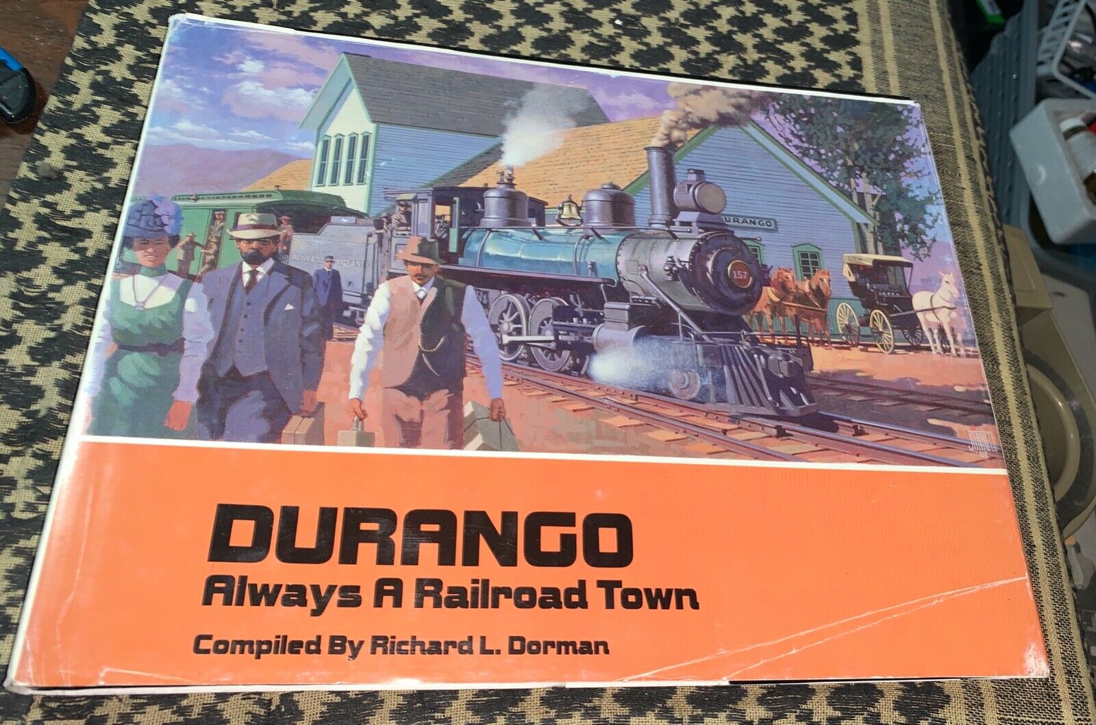 Durango: Always a Railroad Town Dorman 1987 Narrow Gauge RR FREE USA SHIPPING