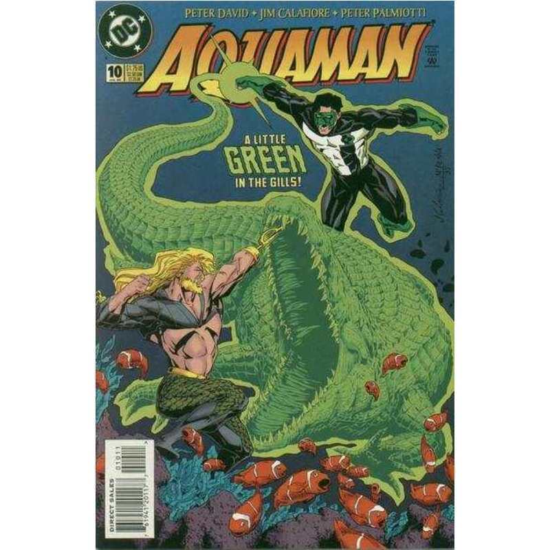 Aquaman #10  - 1994 series DC comics NM+ Full description below [x&