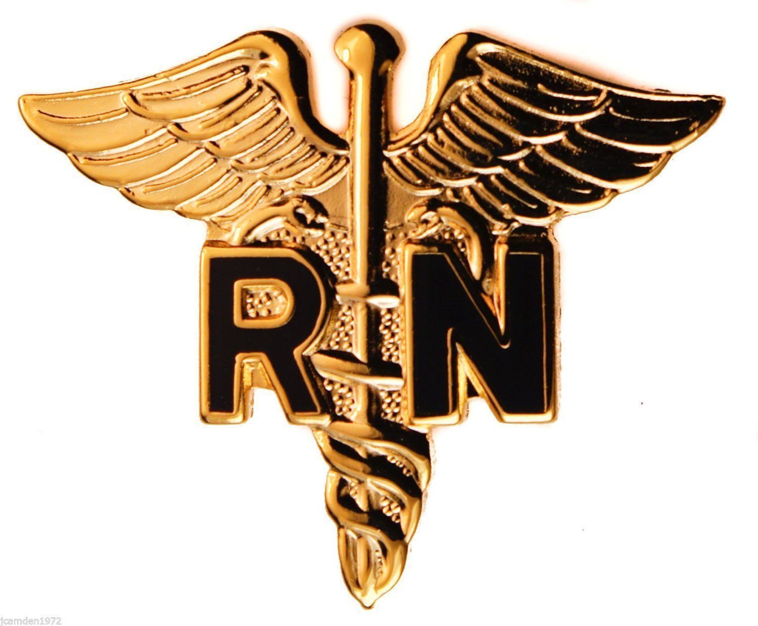 Registered Nurse RN Caduceus Hat or Lapel Pin HON14841 F3D21D