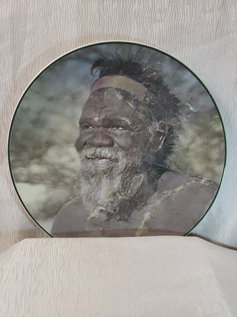 Vintage Royal Doulton Australian Aborigine Collectors Plate, TC 1058, England