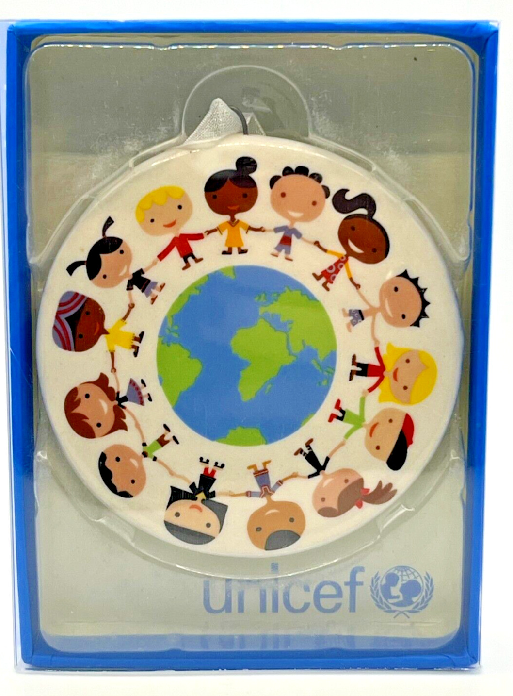 Unicef Kids Around Globe Ceramic Ornament