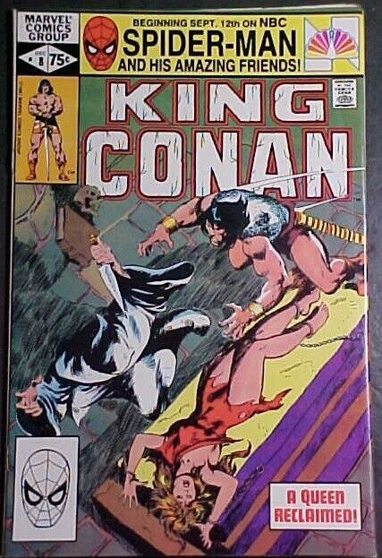 KING CONAN #8 FN/VF 1981 MARVEL COMICS