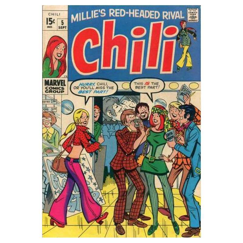 Chili #5 Marvel comics VF Full description below [o|