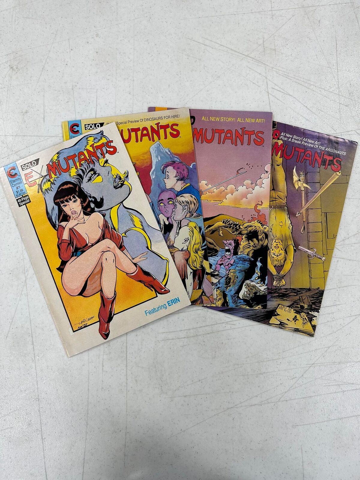 Solo Ex Mutants #1-4