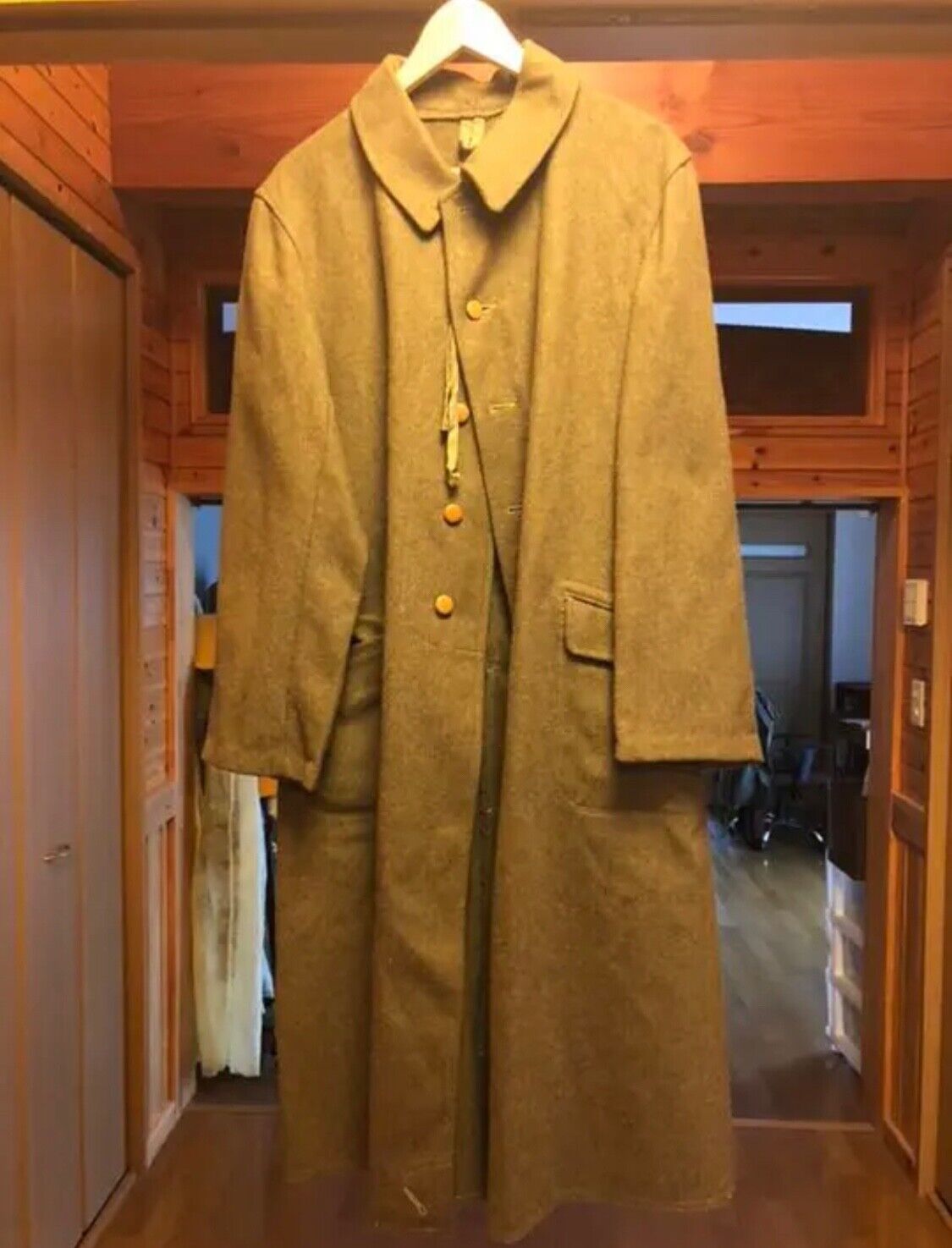 worldwar2 original imperial japanese army type3 overcoat mantle cloak military