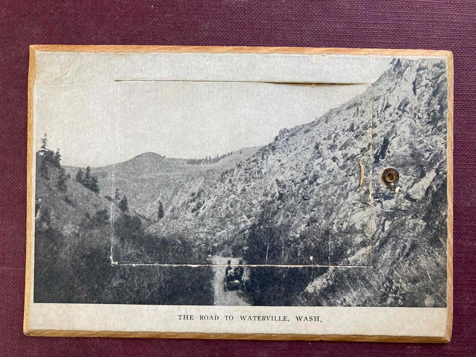 Waterville Washington Multi-View Mechanical c1905 Postcard