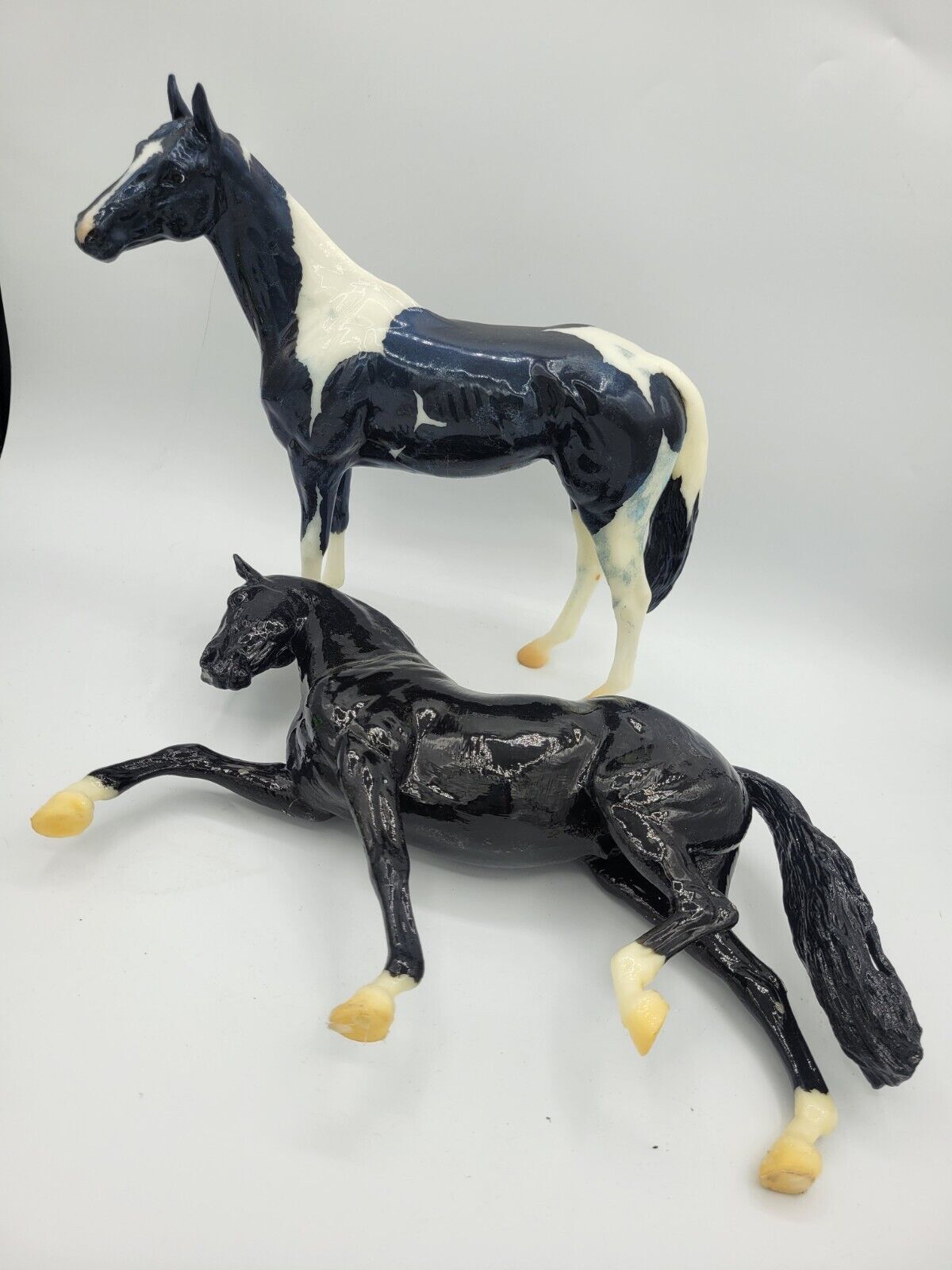 Lot Of 2 Breyer Model Horse Bodies Totilas And Eclipse Emerson Custom Gloss