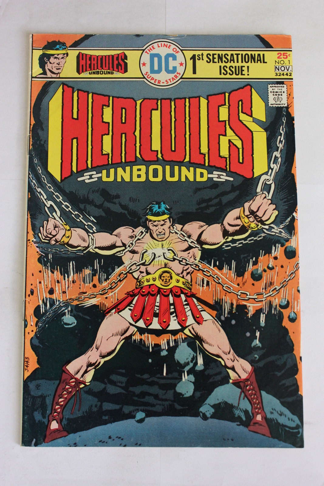 Hercules Unbound #1 (1975) Hercules Unbound FNVF