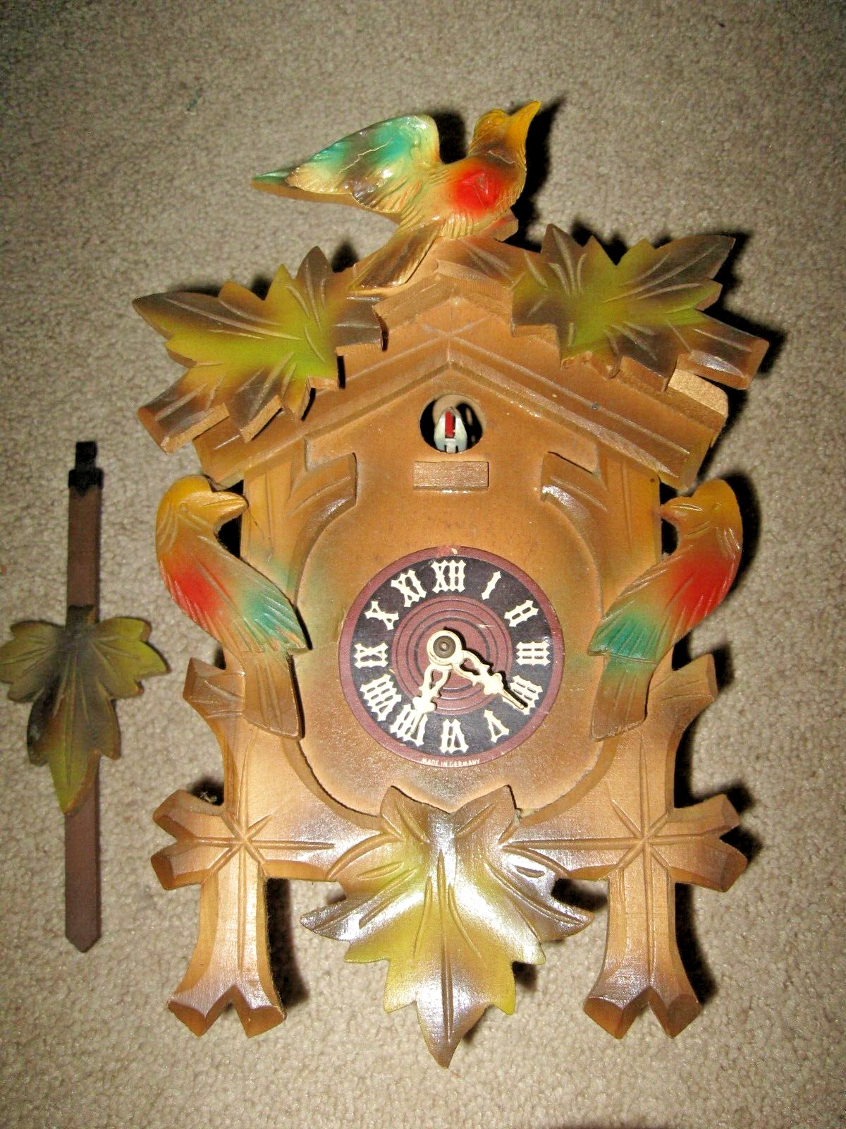 Vintage-Black Forest Cuckoo Clock Germany