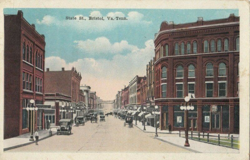 BRISTOL Virginia-Tn. 1921 State Street OLD PHOTO