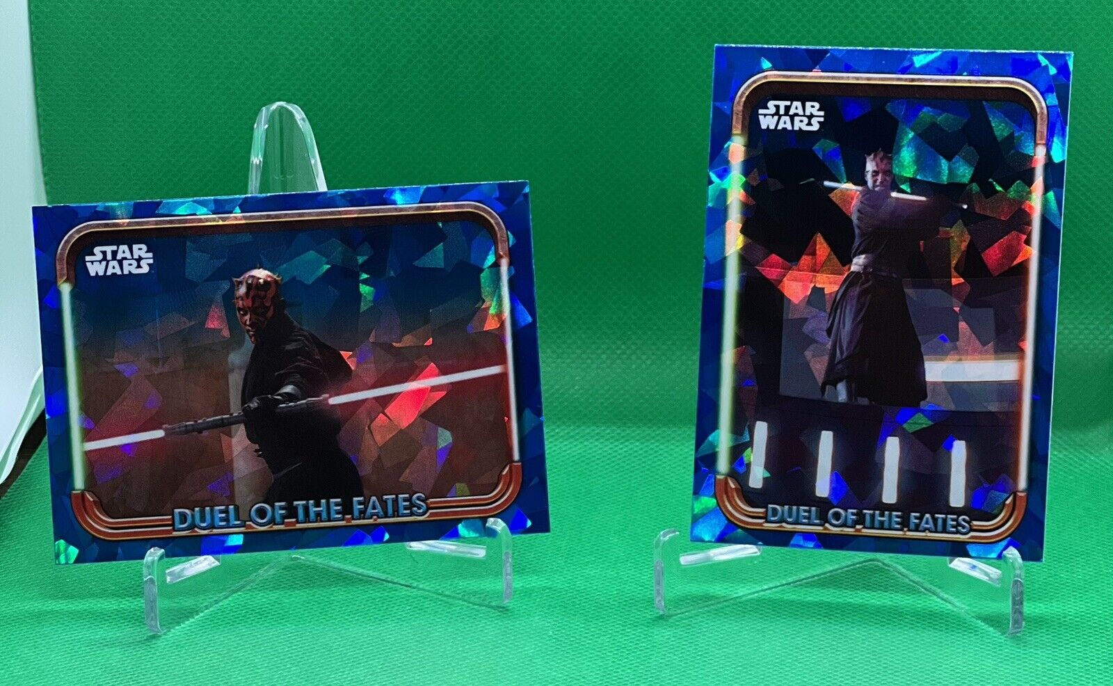 🔥2024 Topps Star Wars Sapphire Edition DUEL OF THE FATES Darth Maul DF-20 DF-16