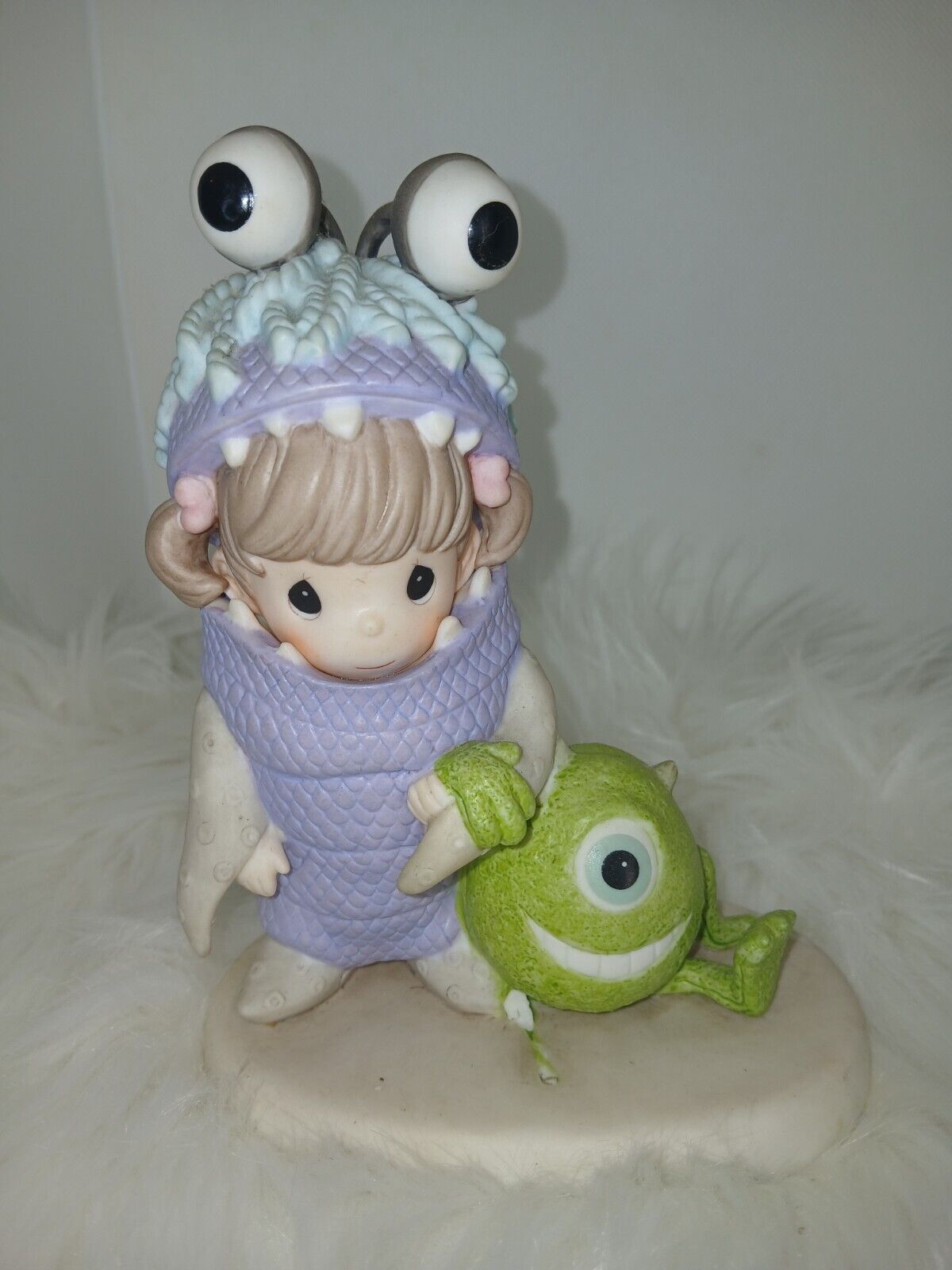 Precious Moments Disney Monsters Inc What Would I Do If I Didn’t Have Boo CUTE