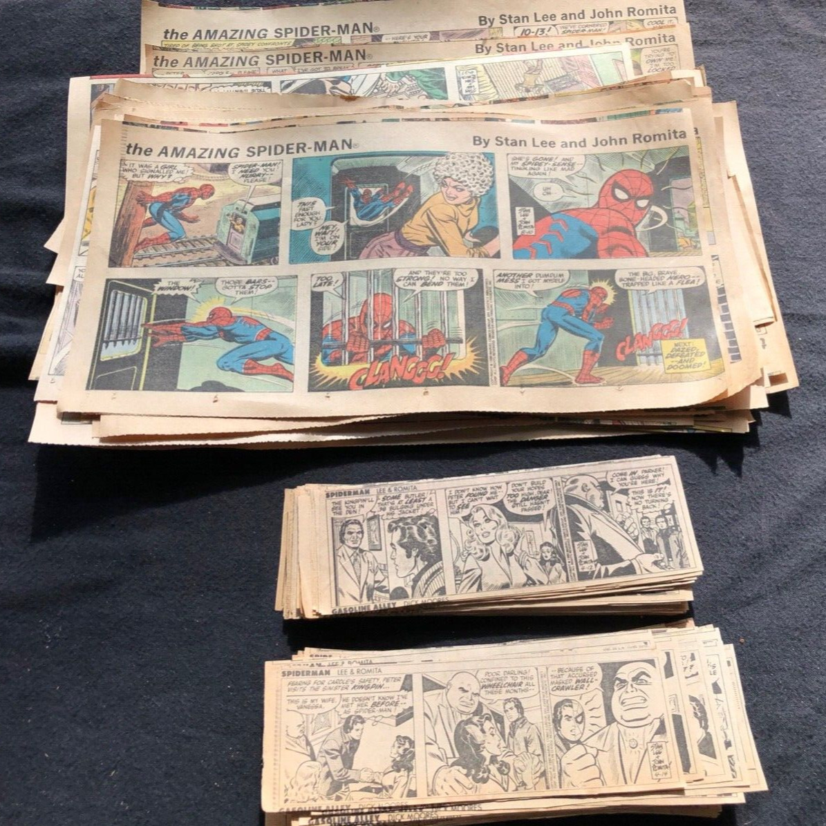 Amazing Spiderman Newspaper Comic Strip Washington Post 1980 Daily Weekend  Art