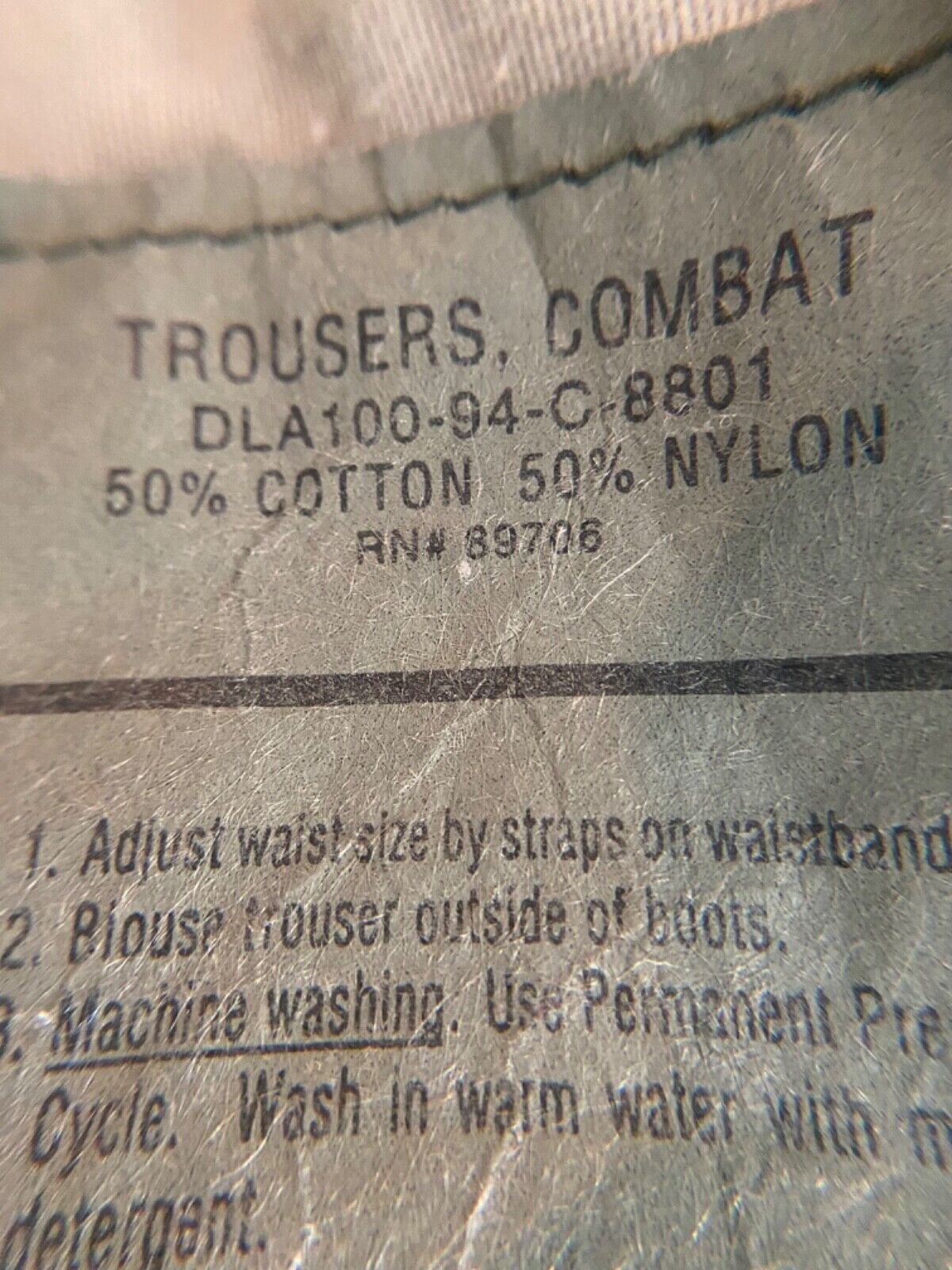 Late 1990\'s Woodland camo trousers Medium Regular 