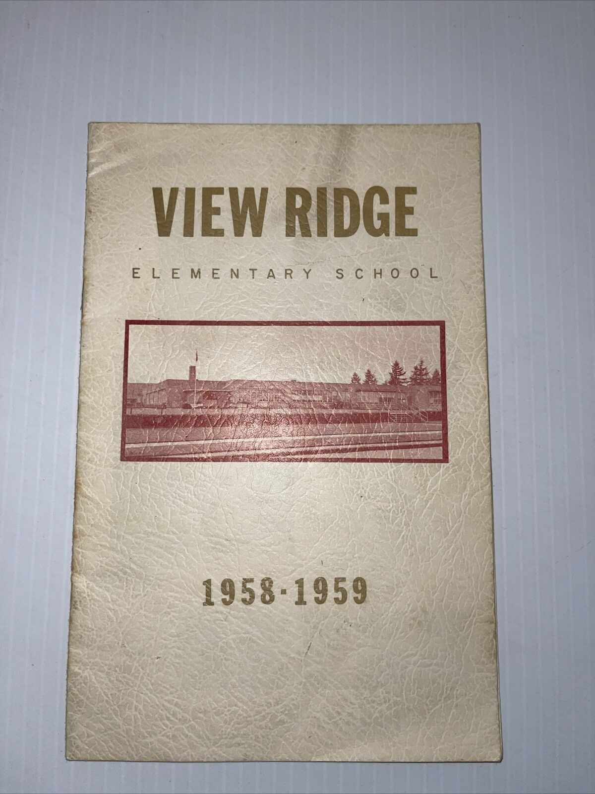 1958-1959 VIEW RIDGE ELEMENTARY SCHOOL WASHINGTON STATE YEARBOOK