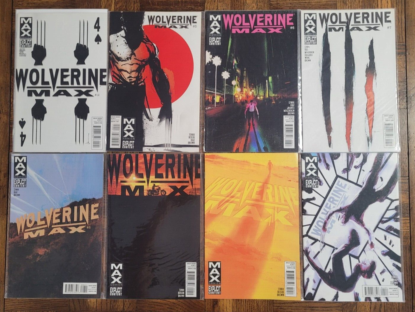Wolverine Max Lot #4-11 Marvel Comics 2013