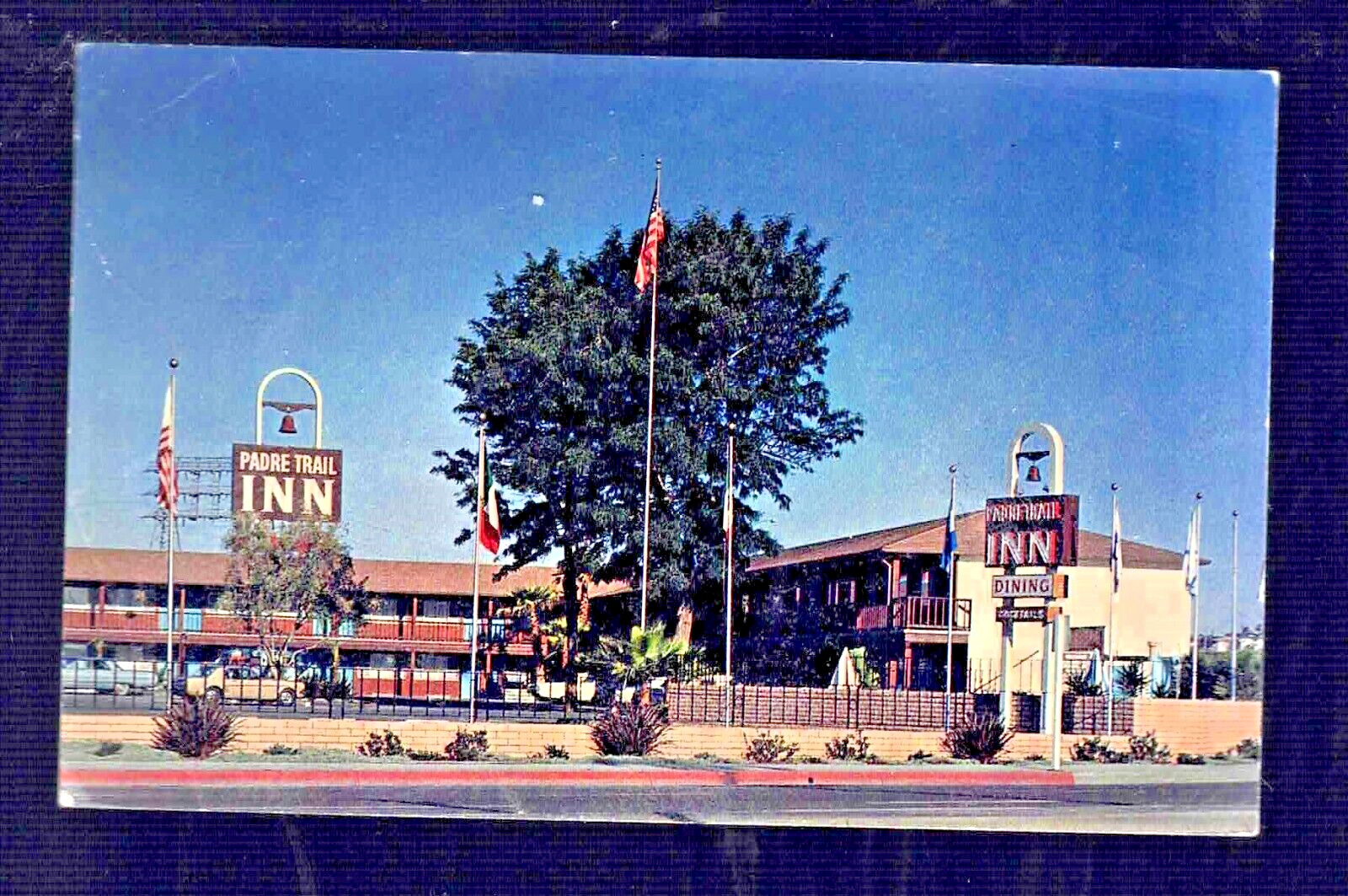 Postcard Padre Trail Inn, San Diego California located in Old Town