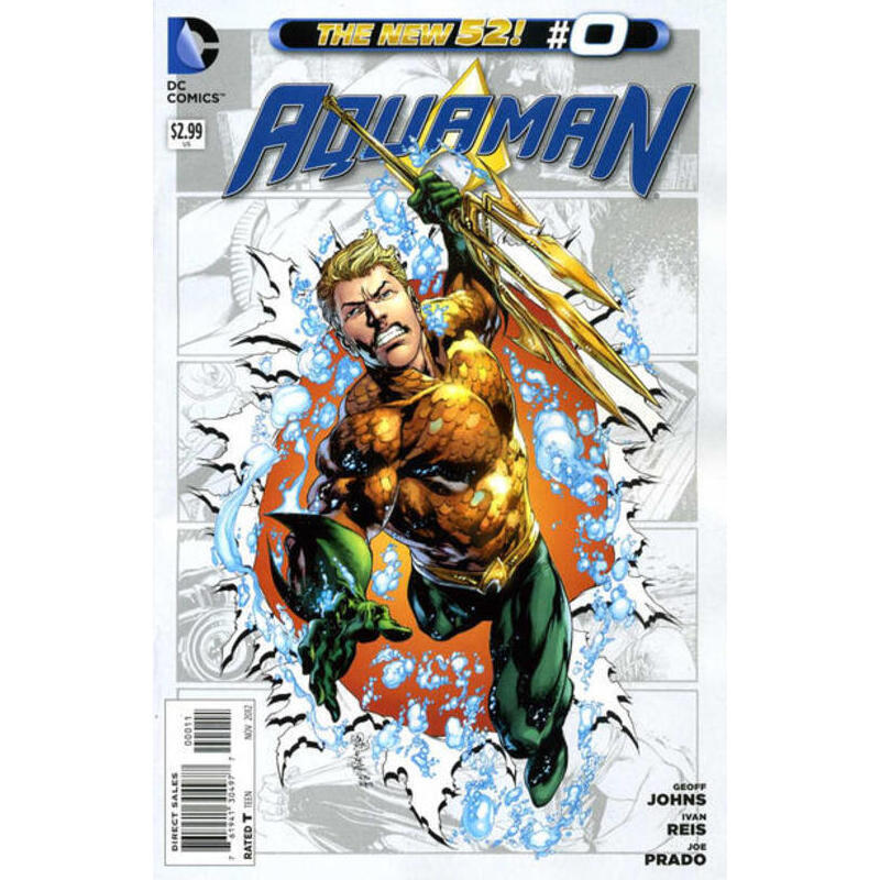 Aquaman #0  - 2011 series DC comics NM Full description below [p|