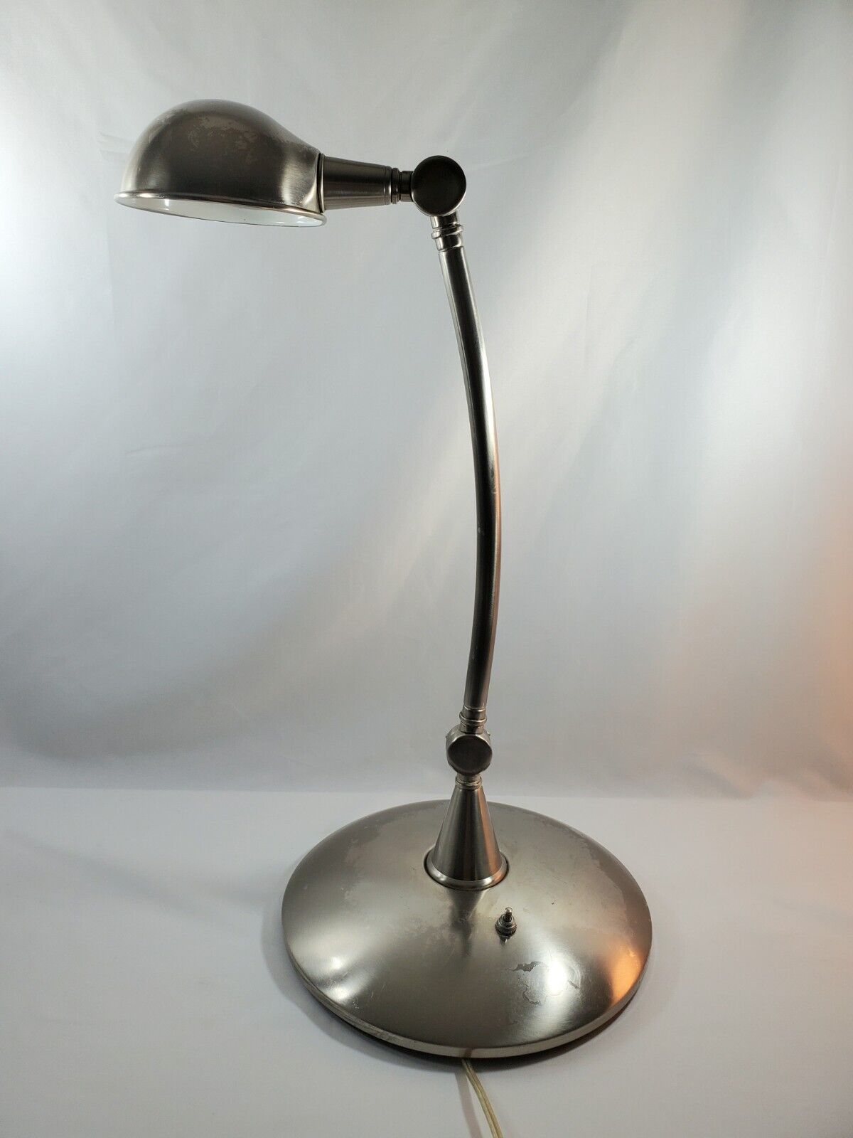Vintage Adjustable Metal Table Lamp Desk Lamp Industrial Lamp Late 20th Century 