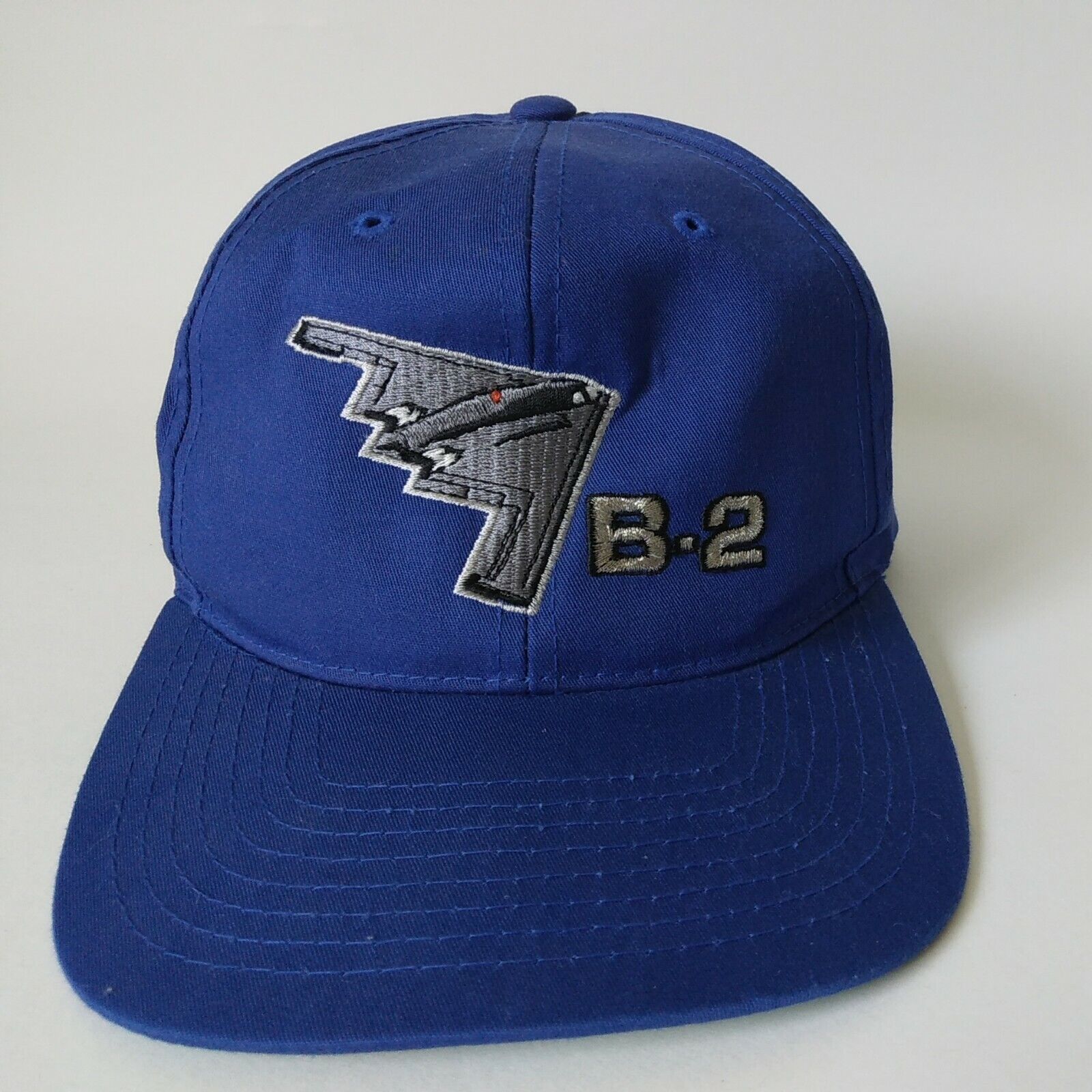 B-2 Stealth Bomber Baseball Cap/Hat Adjustable Snapback Hat Blue