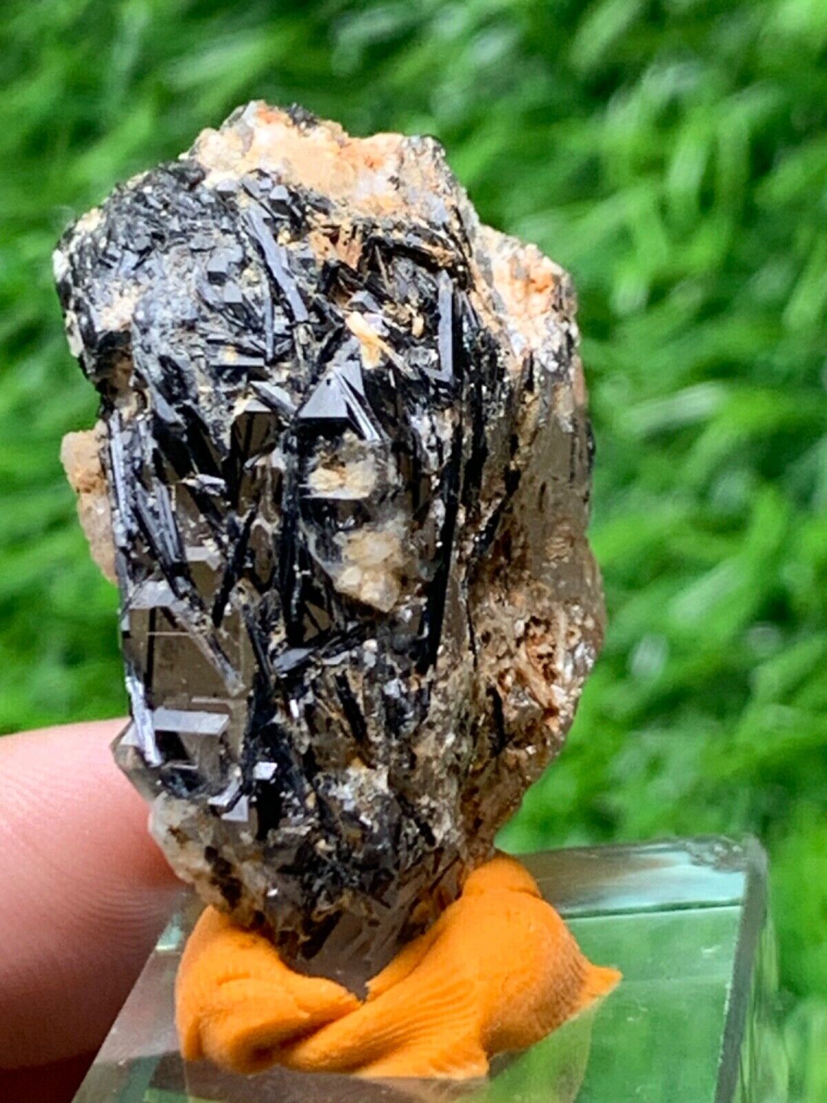 14 Gram Amazing Extremely Rare Natural Riebeckite Quartz ~Zagi Pakistan