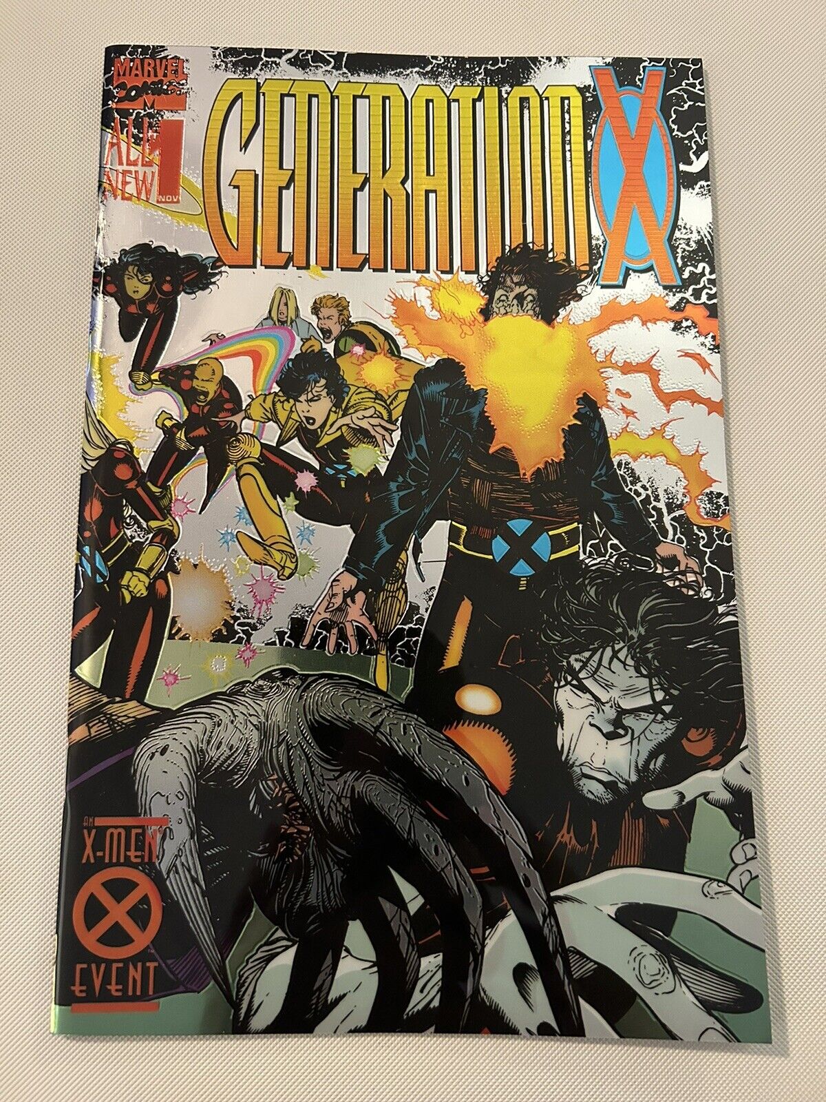 Generation X #1 (Marvel Comics November 1994) Foil cover